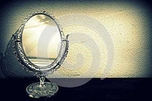 Antique mirror