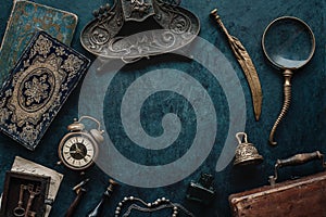 Antique mockup background