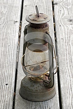 Antique Oil Lamp