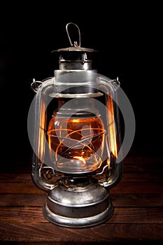 Antique Oil Lamp