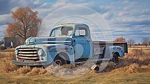 antique old farm truck