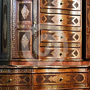 Antique Oriental sideboard.