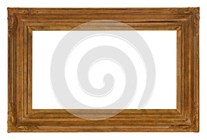 Antique Ornate Wooden Frame for Photos and Art