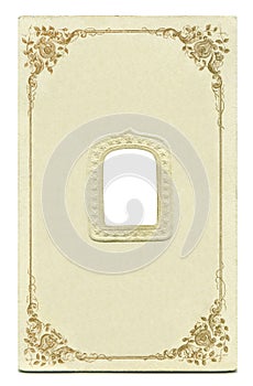 Antique Oval Frame