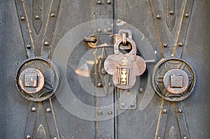 Antique padlock