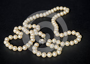 Antique Pearl necklace photo