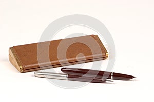 Antique pen and pencil set