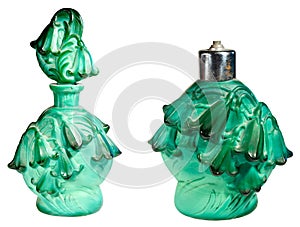 Antique perfume bottles