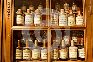 Antique pharmacy, Beaune, France