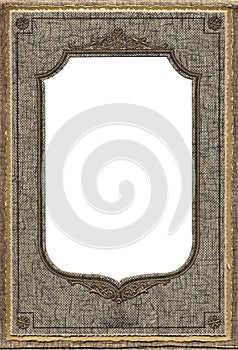 Antique photo frame