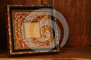 Antique picture frame