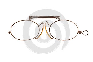 Antique pince-nez photo