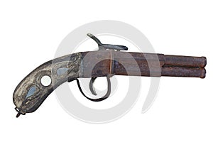 Antique Pistol (striped) photo