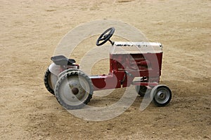 Antique Play Tractor