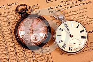 Antique pocket watches