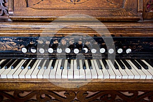 Antique Pump Organ