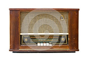 Antique radio transistor