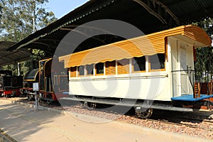 Antique rail engine Rail Museum