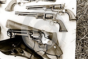 Antique Revolvers photo