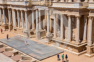 Antique Roman Theatre of Merida