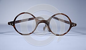 Antique round spectacles photo