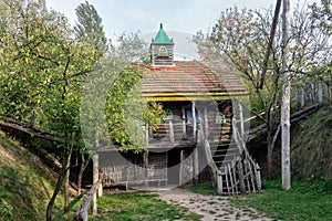 Antique rural old house