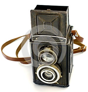 Antique Russian TLR Camera