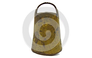 Antique and rusty cowbell