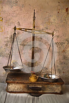 Antique scale