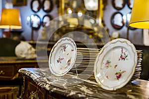 Antique shop interior, Bruxelles, Belgium