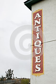 Antique sign