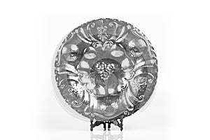 Antique silver plate decorative