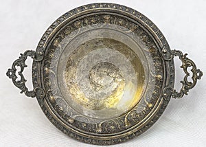 Antique silver plate