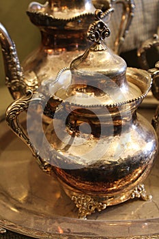 Antique Silver Tea Service