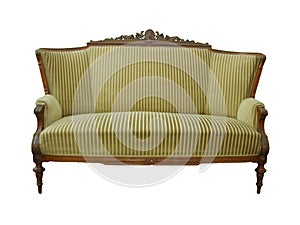 Antique sofa, Biedermeier sofa