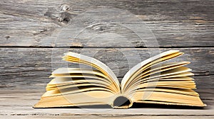 Antique Spectacles on Open Book