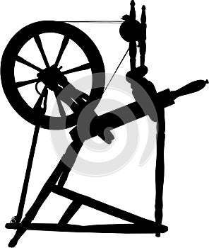 Antique Spinning Wheel