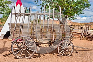 Antique stage coach