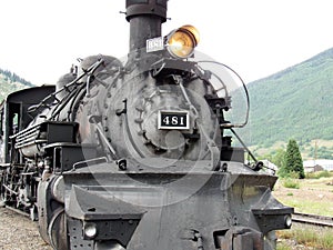 Antique Steam Locomotive