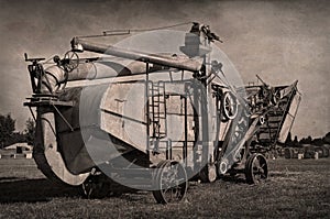 Antique Steam Thresher