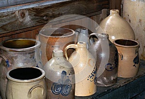 Antique Stoneware Jugs