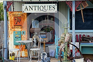 Antique Store Front, Fredericksburg, Texas