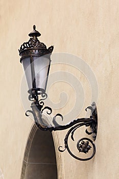 Antique street lamps