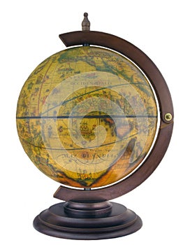 Antique style globus photo