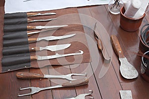 Antique surgical tools