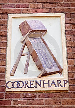 Antique symbol amsterdam