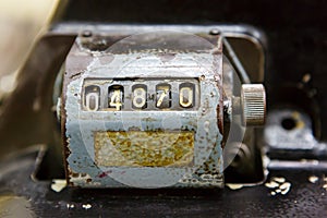 Antique tally counter