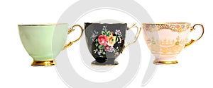 Antique Teacups Row