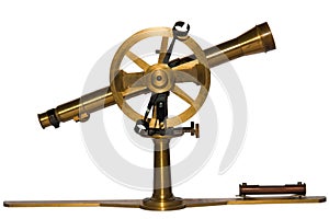 Antique telescopic measuring instrument