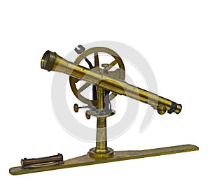 Antique telescopic measuring instrument